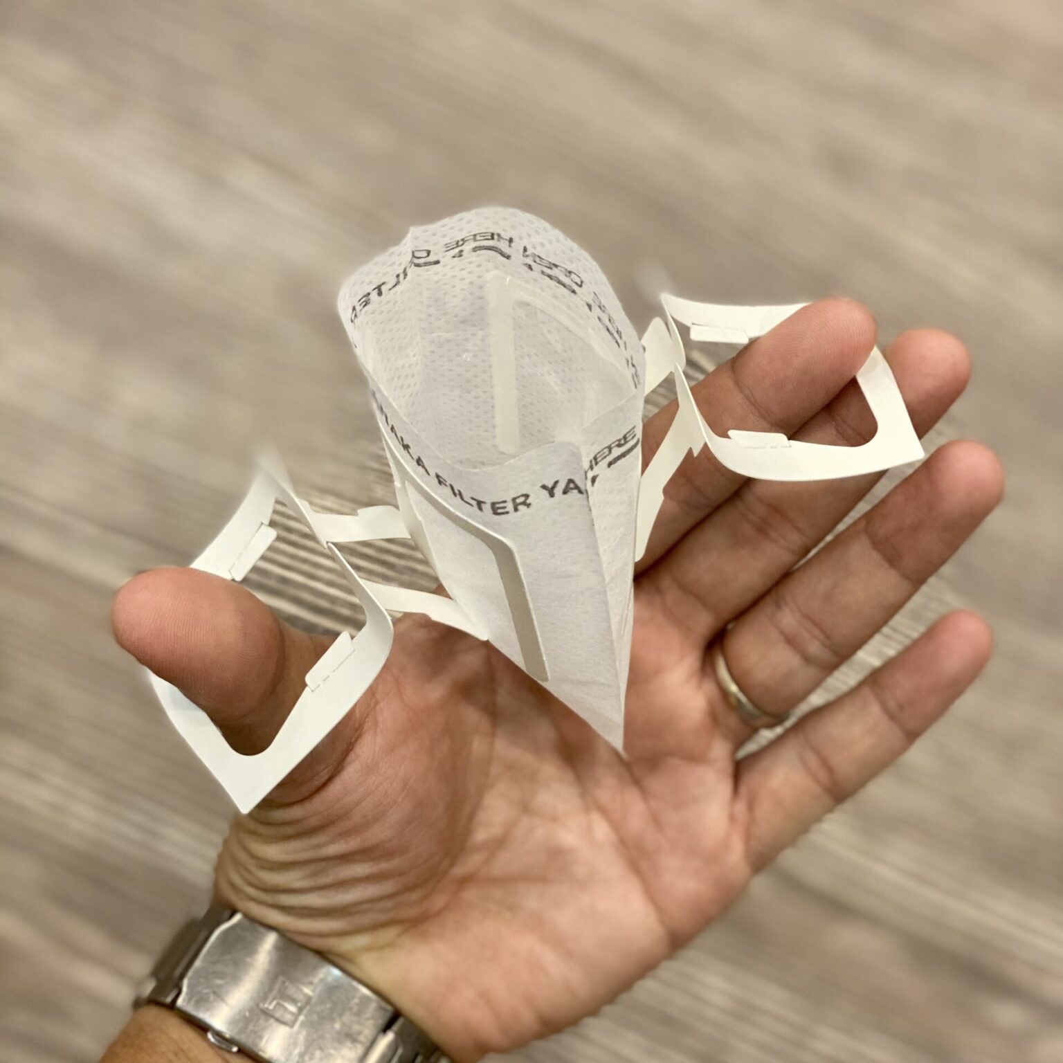 phin giấy pha cà phê