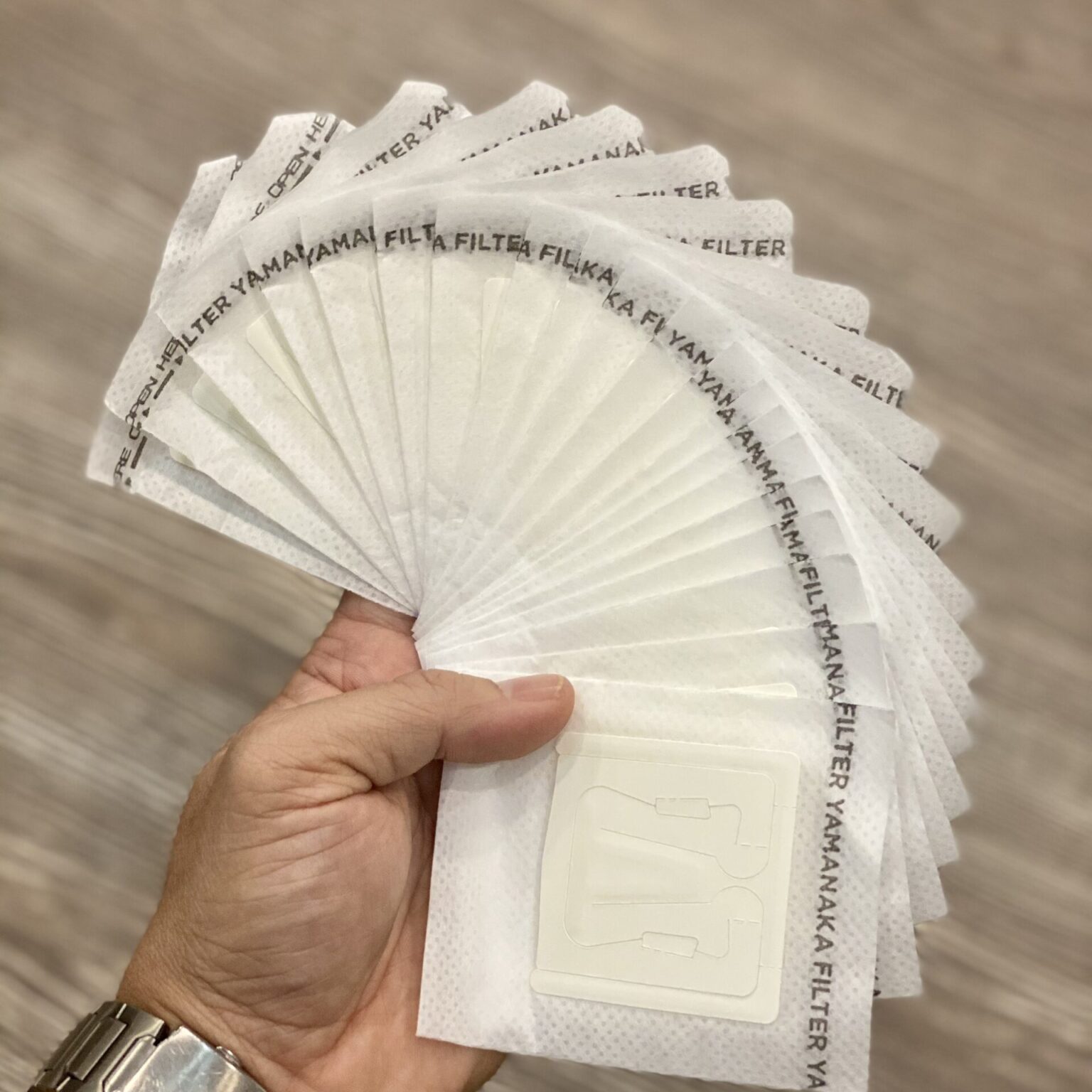 phin giấy pha cà phê