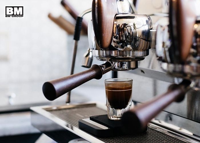 các bước pha chế cafe espresso