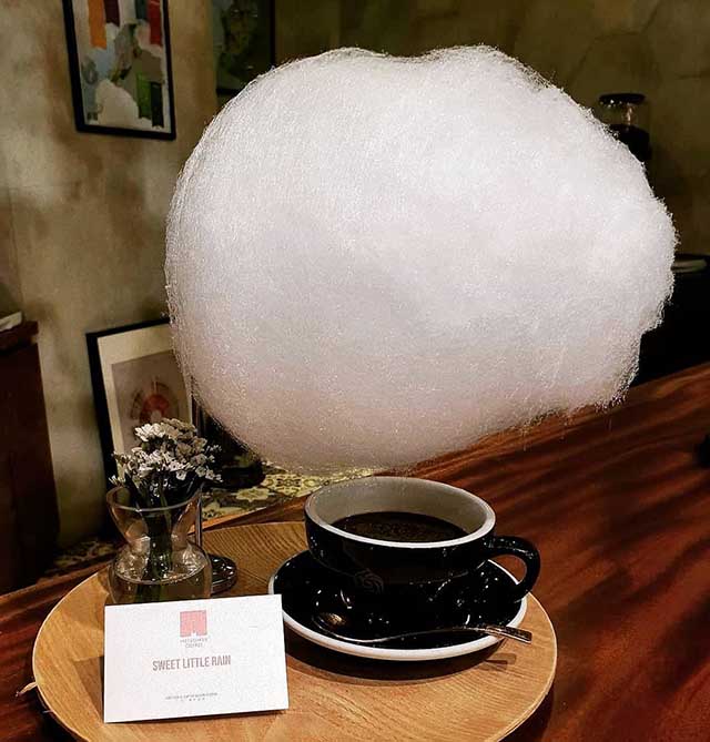 Cà phê đám mây gây sốt giới trẻ