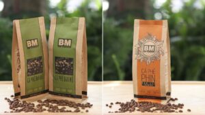 Sản phẩm cà phê đóng gói BM Group 