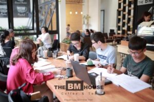 không gian làm việc cho dân văn phòng