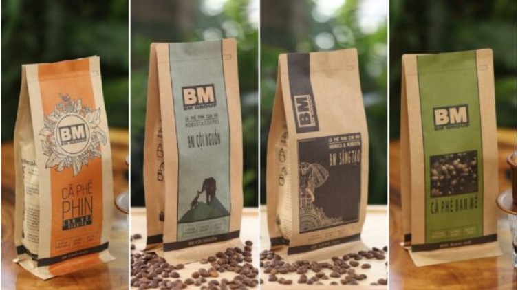 sản phẩm cà phê 4 gói