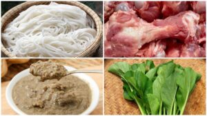 Cách chế biến bún đỏ